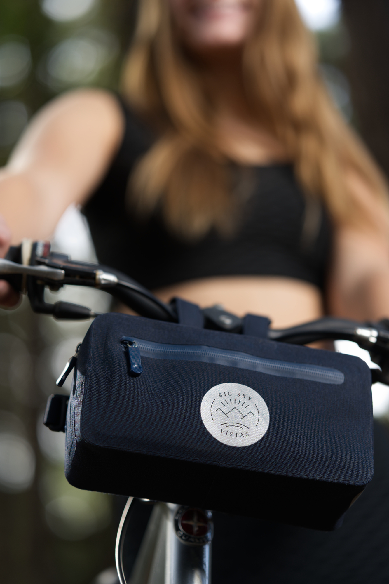 sports mountain bike bag - lifestyle product photography at retail shots